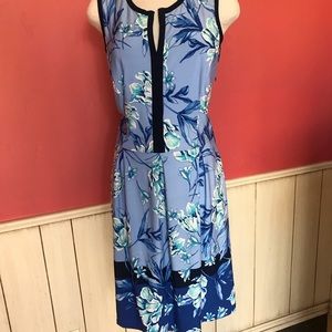 *Enfocus Studio Sleeveless Floral Career Dress